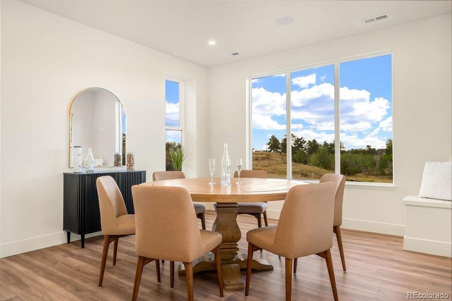 Furnished interior view inside a new home in , Parker (Image 5).