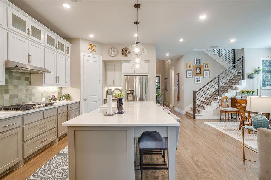 Furnished interior view inside a new home in , Fort Worth (Image 12).