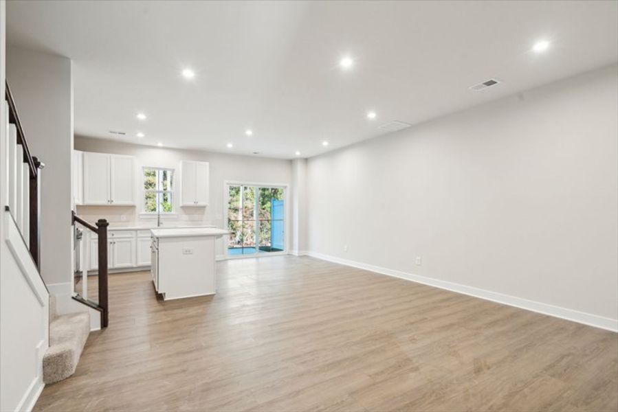 Spacious, unfurnished interior of a new home in Crescent Cove, Summerville (Image 9). Spacious, unfurnished interior of a new home in Crescent Cove, Summerville (Image 9).