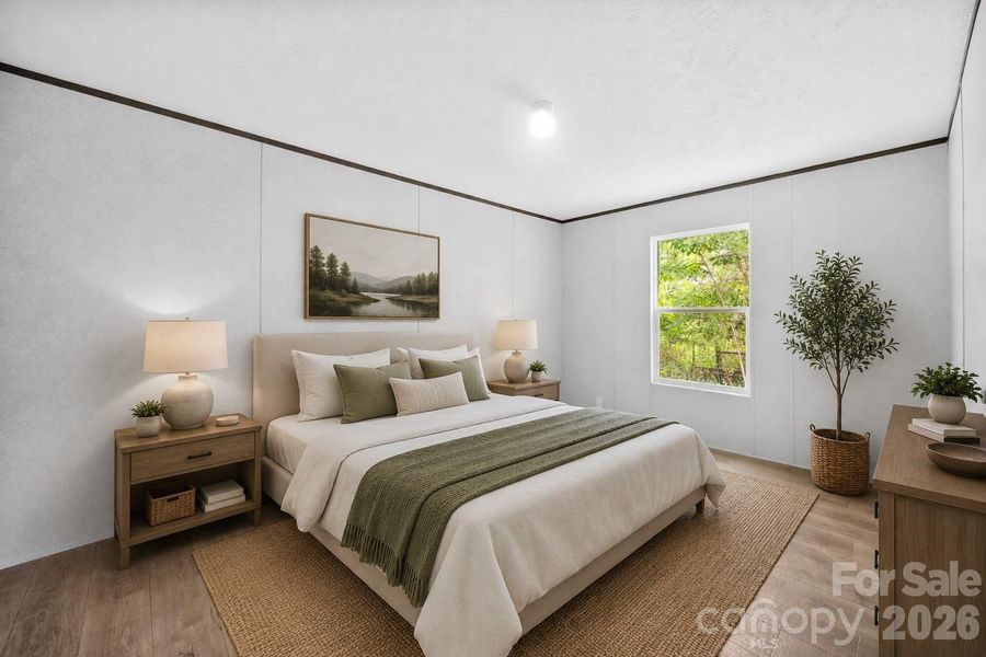 Furnished interior view inside a new home in , Kings Mountain (Image 14).