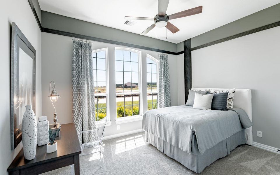 Furnished interior view inside a new home in High Park Hill, Arrington (Image 8).