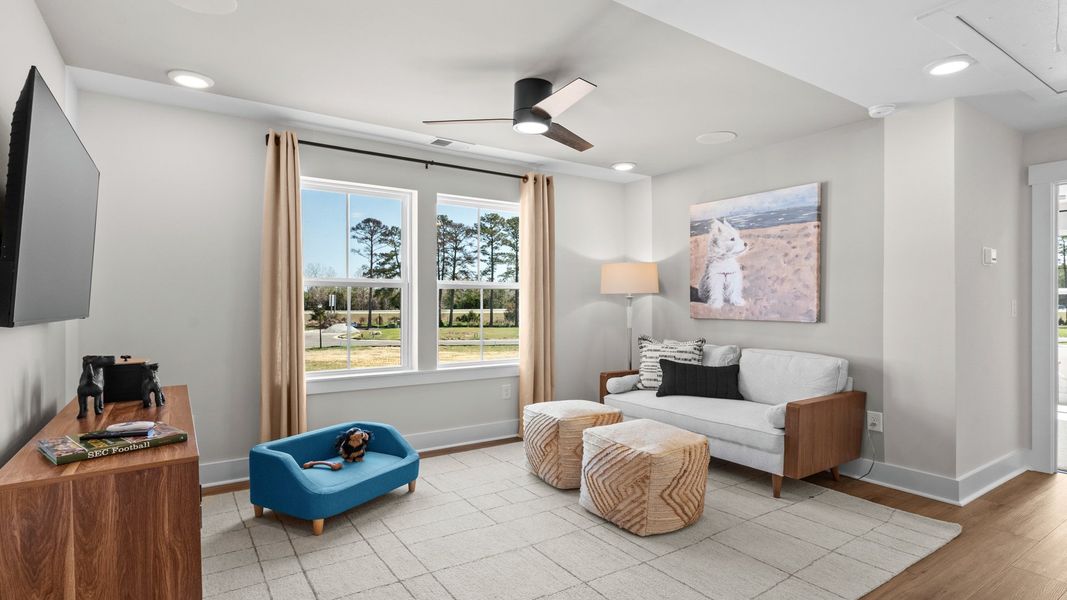 Representative furnished interior of a home built from the Lawson by DRB Homes in Townes at Carolina Forest, Myrtle Beach (Image 18).