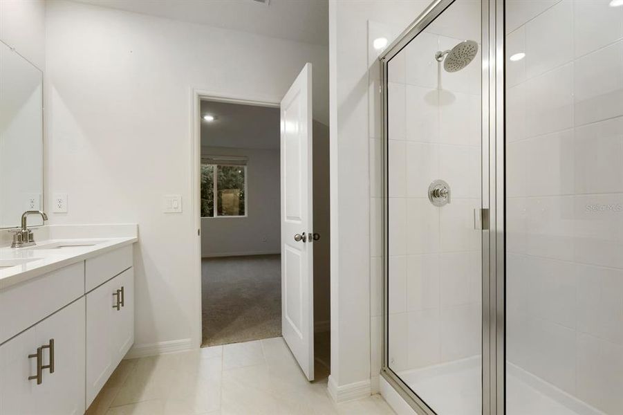 Furnished interior view inside a new home in Salt Meadows - Classic Series, Parrish (Image 12).