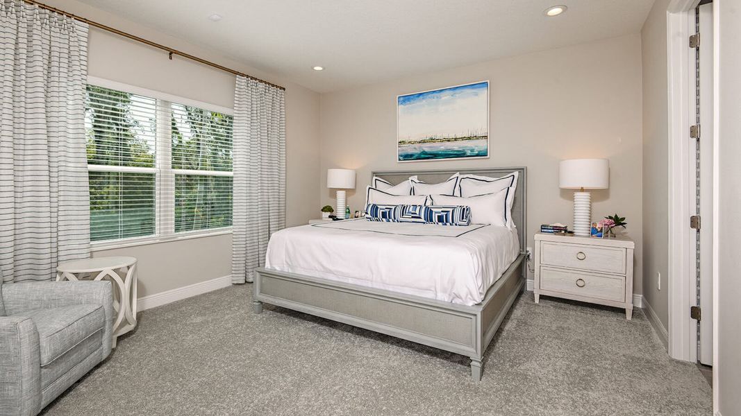 Furnished interior view inside a new home in Palmera, Venice (Image 19).