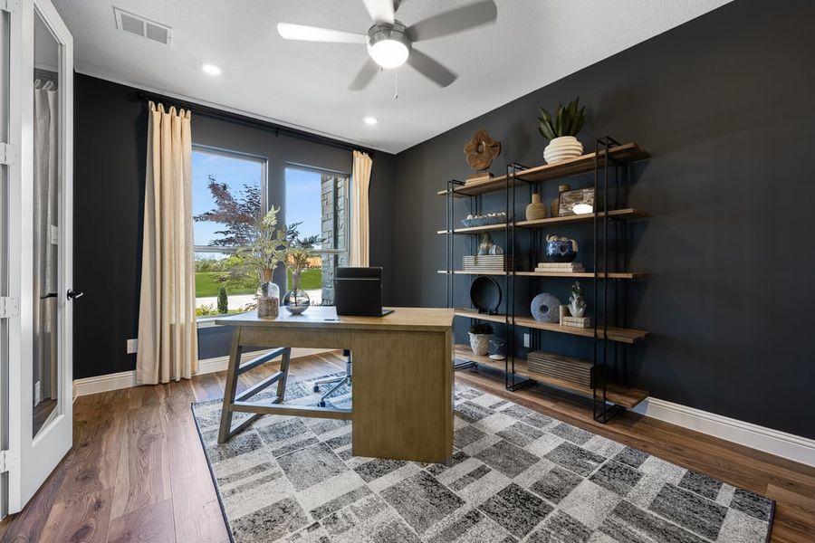 Furnished interior view inside a new home in The Ridge at Northlake, Northlake (Image 10).
