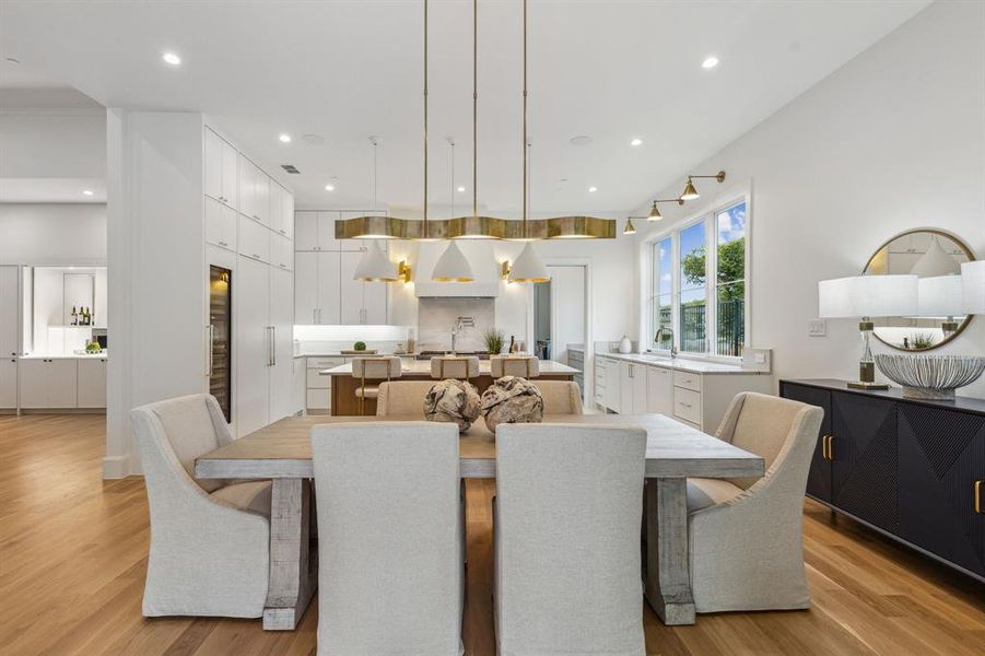 Furnished interior view inside a new home in , Westlake (Image 11). Furnished interior view inside a new home in , Westlake (Image 11).