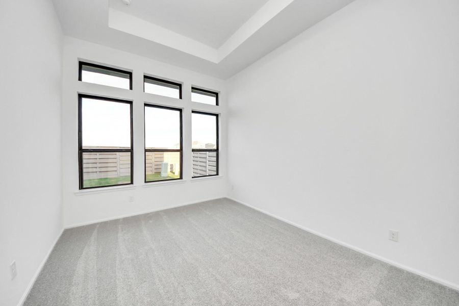 Spacious, unfurnished interior of a new home in Austin Point, Richmond (Image 35). Spacious, unfurnished interior of a new home in Austin Point, Richmond (Image 35).