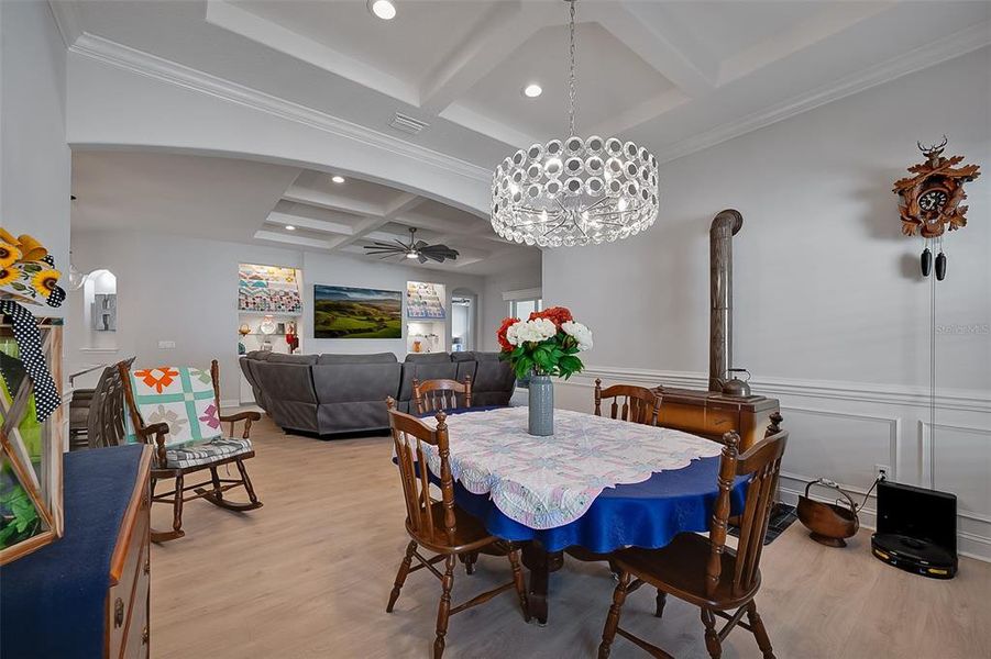 Furnished interior view inside a new home in , Green Cove Springs (Image 27).