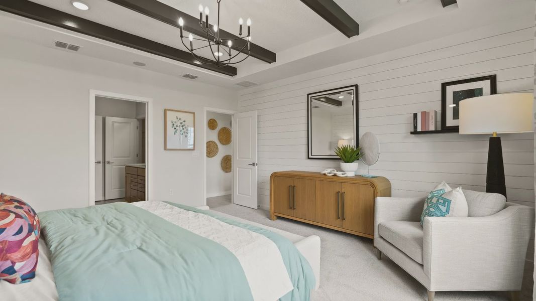 Castaway Floor Plan Primary Suite
