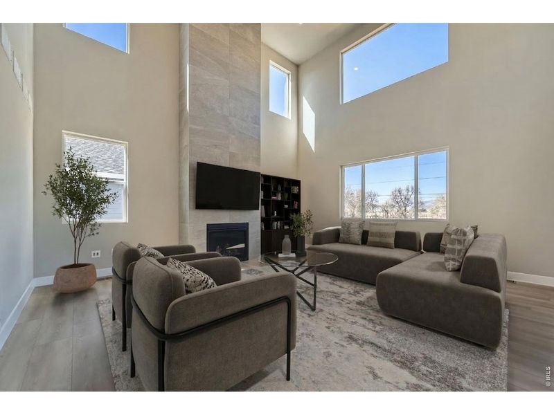 Furnished interior view inside a new home in Farmstead, Berthoud (Image 6).