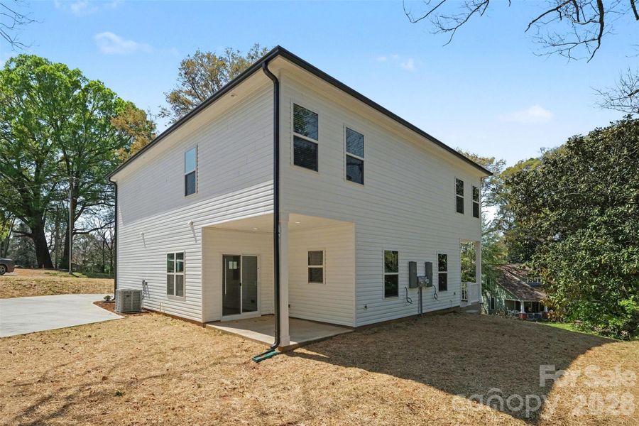 Exterior details and patio area of a home in , Statesville (Image 30).