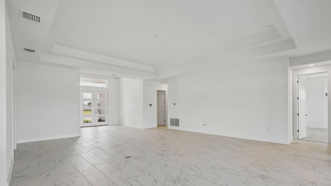 Furnished interior view inside a new home in Biscayne Landing at Seaire, Parrish (Image 26).