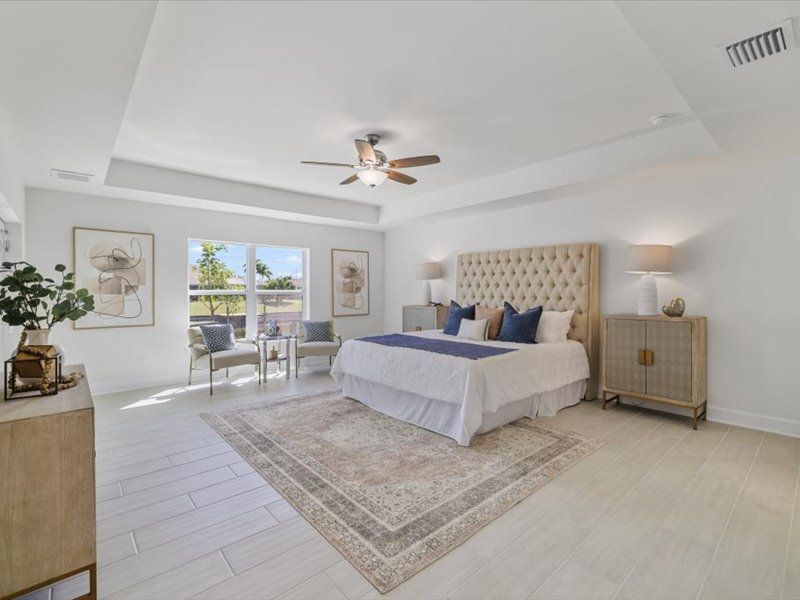 Representative furnished interior of a home built from the The Paradise Cove II by Sunlife Homes LLC in Cape Coral, Cape Coral (Image 27).