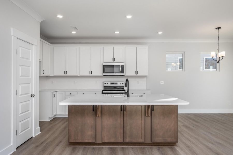 Furnished interior view inside a new home in Parker's Preserve, Ridgeville (Image 6).