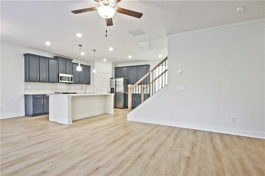 Spacious, unfurnished interior of a new home in Highland Park, Stonecrest (Image 19).