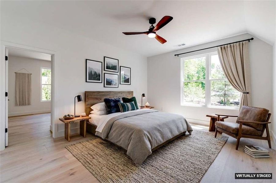 Furnished interior view inside a new home in , Gainesville (Image 12).
