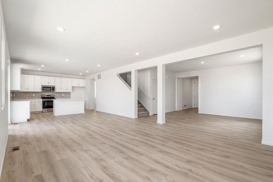 Spacious, unfurnished interior of a new home in Bennett Crossing Reserve, Bennett (Image 15). Spacious, unfurnished interior of a new home in Bennett Crossing Reserve, Bennett (Image 15).