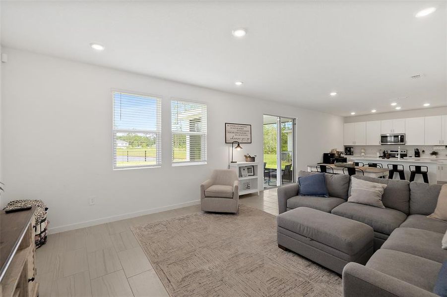 Furnished interior view inside a new home in , Palm Coast (Image 14). Furnished interior view inside a new home in , Palm Coast (Image 14).