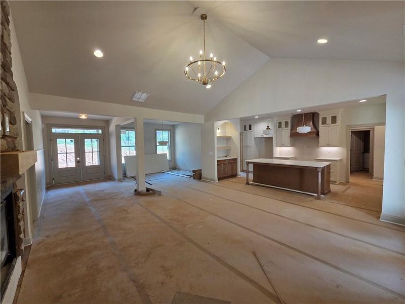 In-progress construction of a new home in , Acworth, GA (Image 15). In-progress construction of a new home in , Acworth, GA (Image 15).