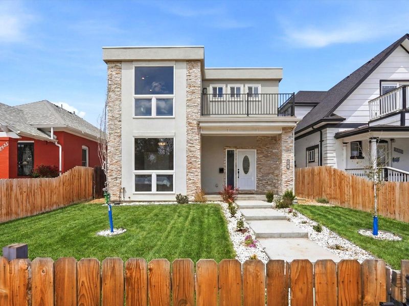 Exterior details and patio area of a home in , Denver (Image 23). Exterior details and patio area of a home in , Denver (Image 23).