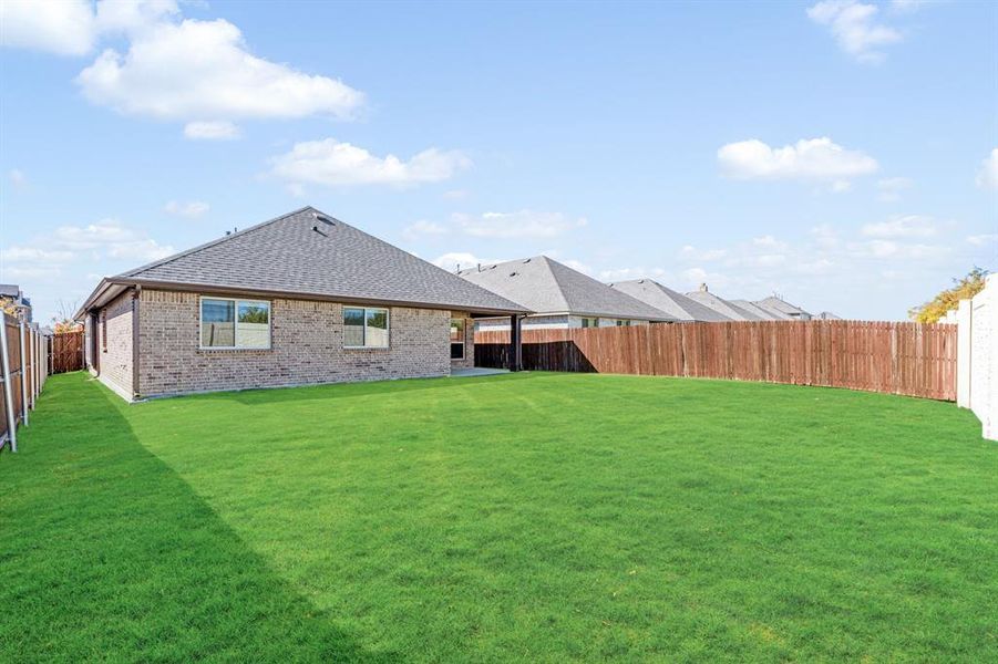 Exterior details and patio area of a home in Ridge Ranch Classic 50, Mesquite (Image 3). Exterior details and patio area of a home in Ridge Ranch Classic 50, Mesquite (Image 3).