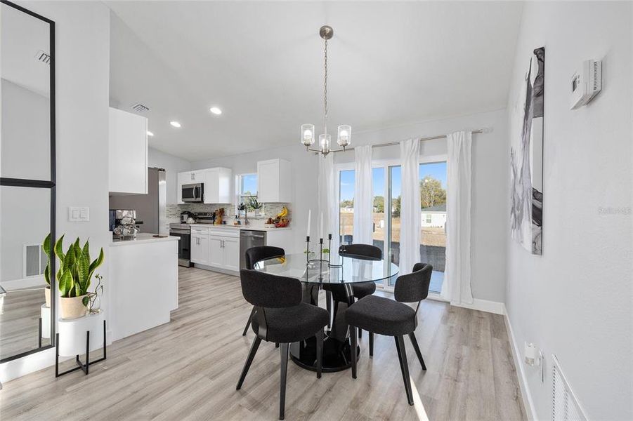 Furnished interior view inside a new home in , Ocala (Image 25).