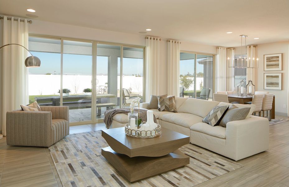 Representative furnished interior of a home built from the Arroyo by Pulte Homes in Parkside at Anthem at Merrill Ranch, Florence (Image 11).