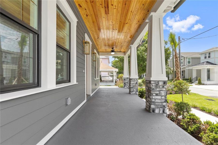 Exterior details and patio area of a home in , Tampa (Image 34). Exterior details and patio area of a home in , Tampa (Image 34).