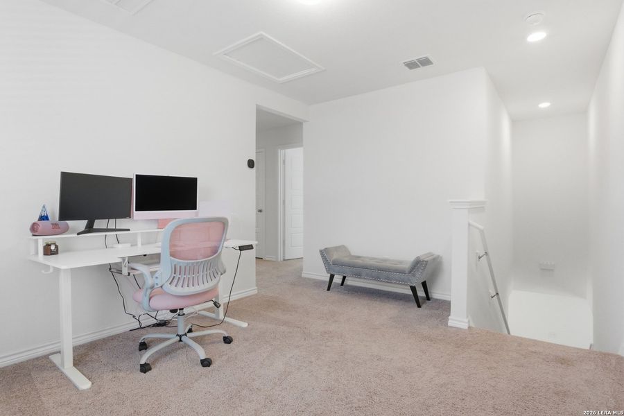 Furnished interior view inside a new home in , San Antonio (Image 6).