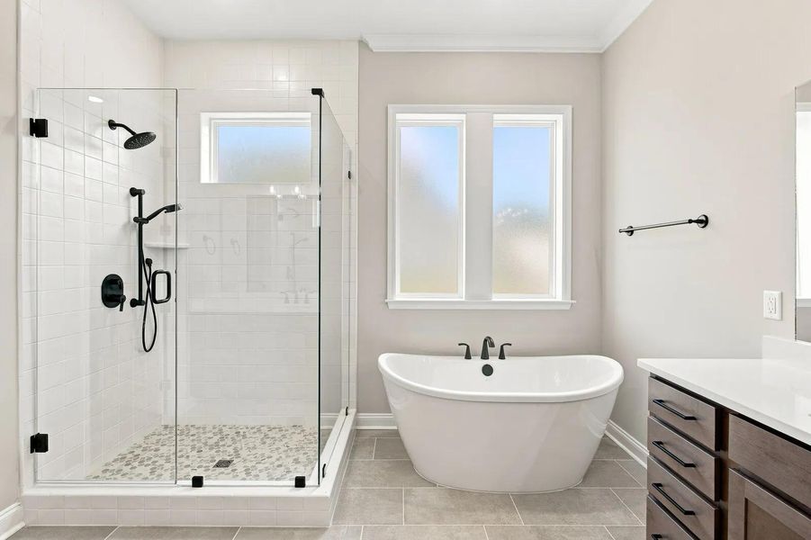 Monroe B Primary bath Monroe B Primary bath