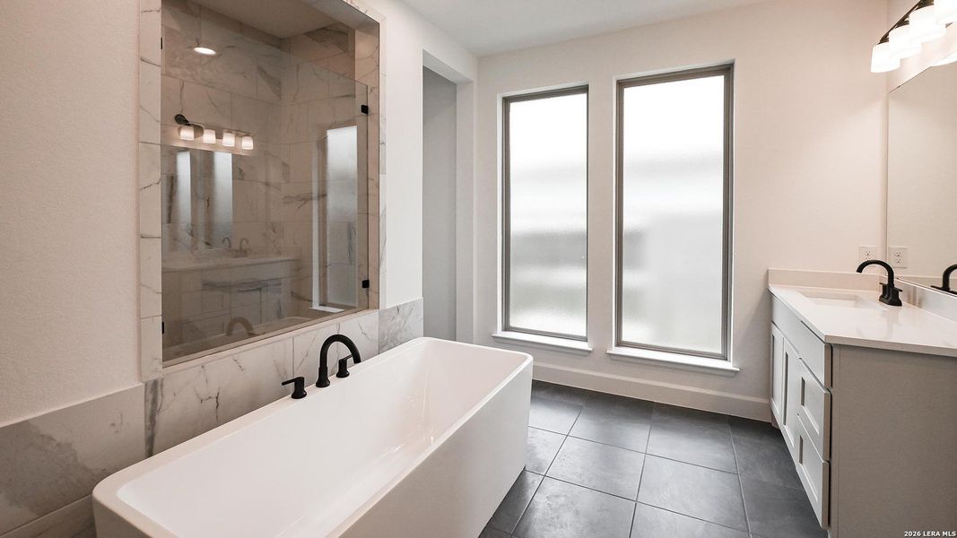 Furnished interior view inside a new home in Veramendi, New Braunfels (Image 7).