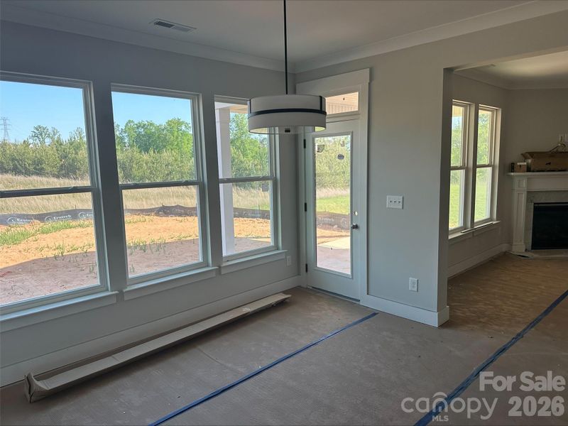 Construction progress on Homesite 628