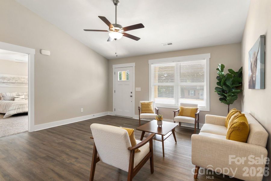Furnished interior view inside a new home in , Gastonia (Image 5).