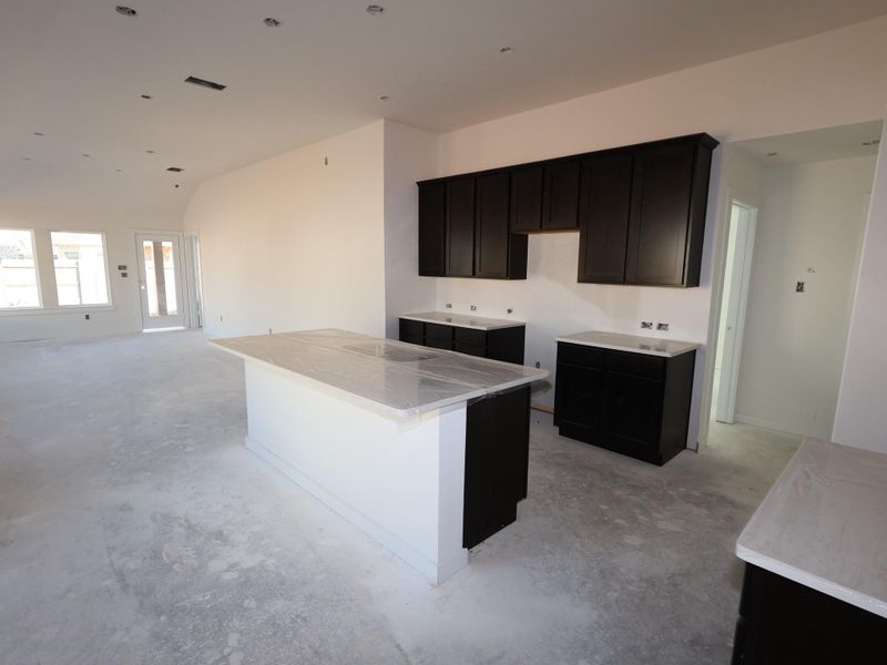 In-progress construction of a new home in Marvida, Cypress, TX (Image 6).