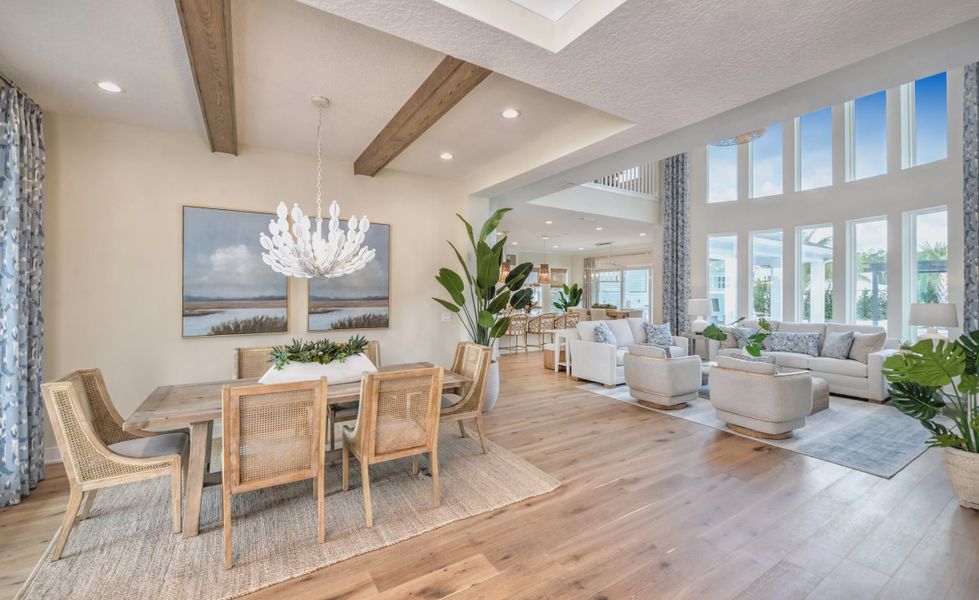 Furnished interior view inside a new home in Courtney Grove, St. Augustine (Image 45). Furnished interior view inside a new home in Courtney Grove, St. Augustine (Image 45).