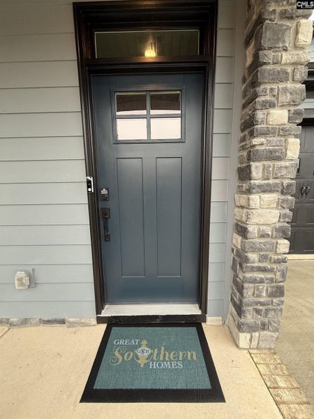 Exterior details and patio area of a home in Dunbar Village, Cayce (Image 28).