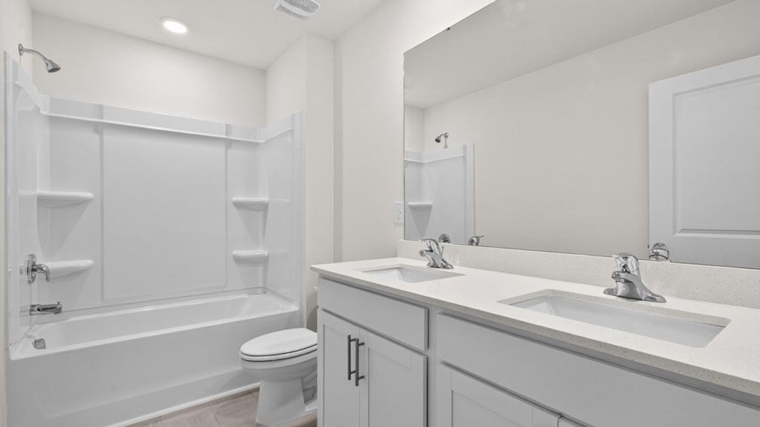 Furnished interior view inside a new home in Martin Farms, Aberdeen (Image 7).