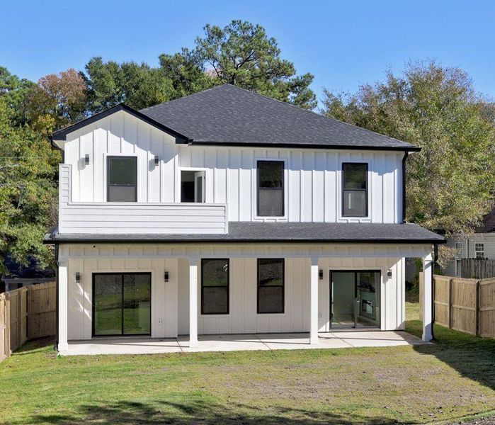 Exterior details and patio area of a home in , Smyrna (Image 19).