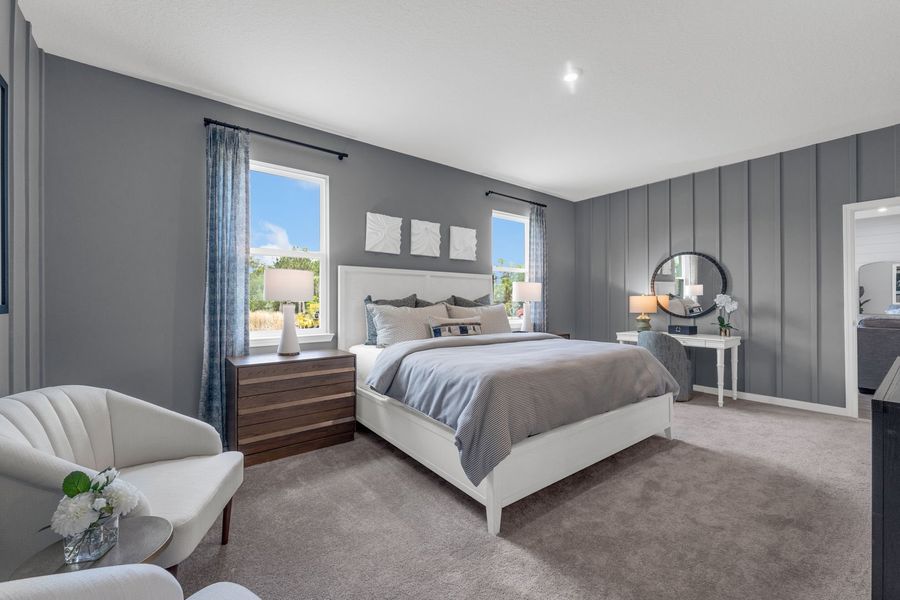 Representative furnished interior of a home built from the The Webber by Stanley Martin Homes in Brookshire, Titusville (Image 10).
