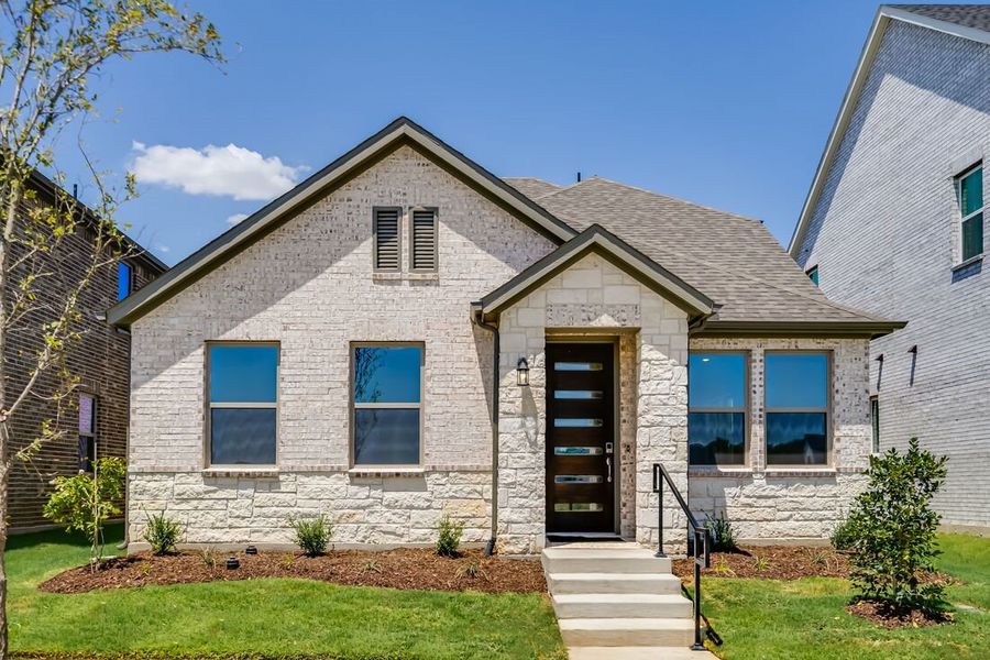 Representative exterior photo of a completed home built from the Walton by Taylor Morrison in Cross Creek Meadows 40s, Celina, TX (Image 19). Representative exterior photo of a completed home built from the Walton by Taylor Morrison in Cross Creek Meadows 40s, Celina, TX (Image 19).