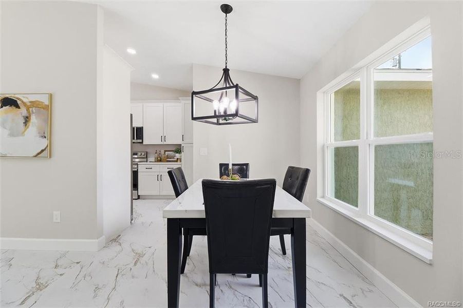 Furnished interior view inside a new home in , Citrus Springs (Image 7).