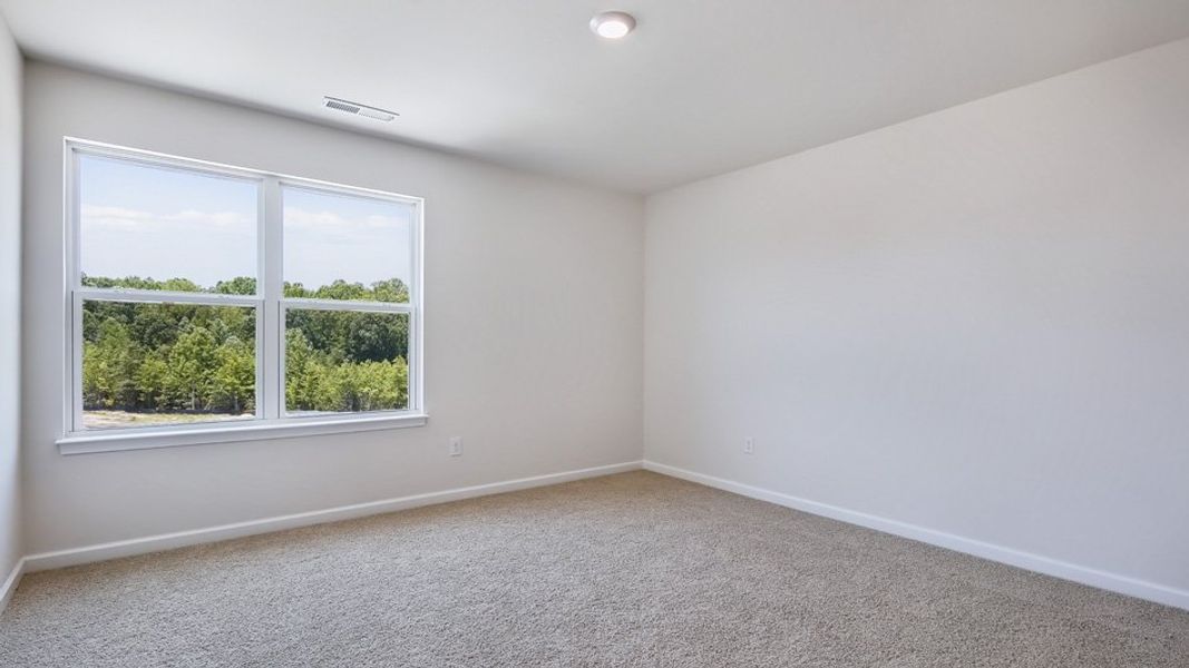 Spacious, unfurnished interior of a new home in Cambridge Park, Mebane (Image 20). Spacious, unfurnished interior of a new home in Cambridge Park, Mebane (Image 20).