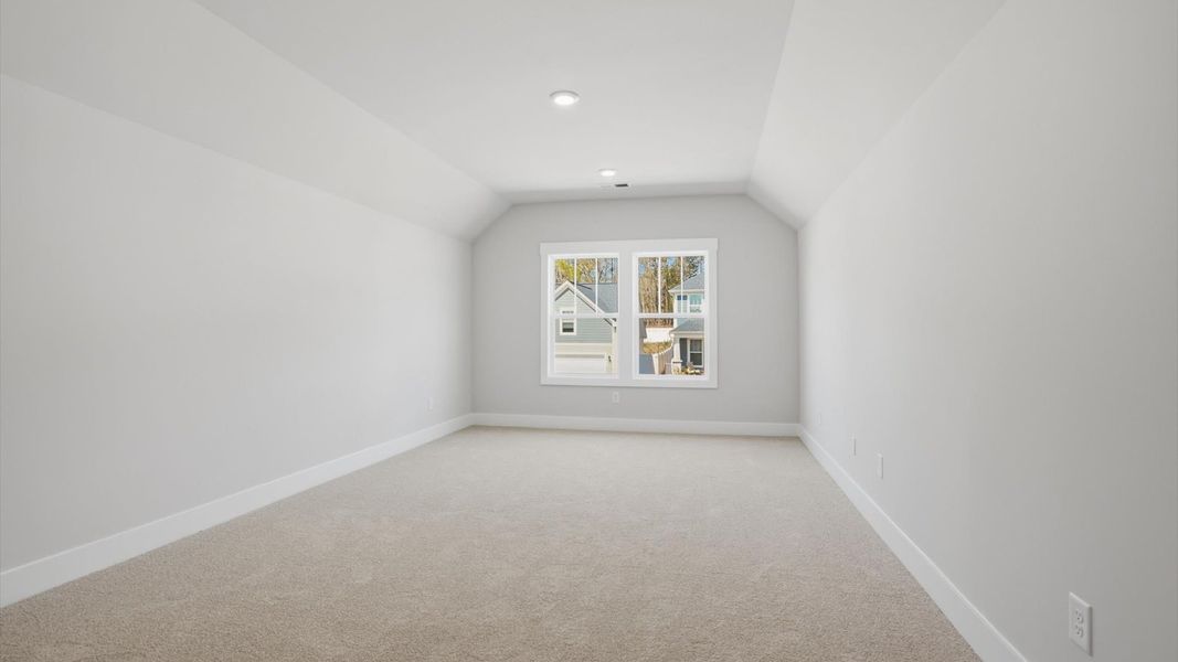 Furnished interior view inside a new home in Mulberry Estates, Simpsonville (Image 29).