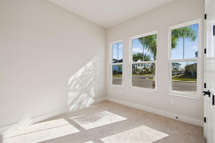 Spacious, unfurnished interior of a new home in Emerald Landing at Waterside at Lakewood Ranch – Lake Series, Sarasota (Image 18).
