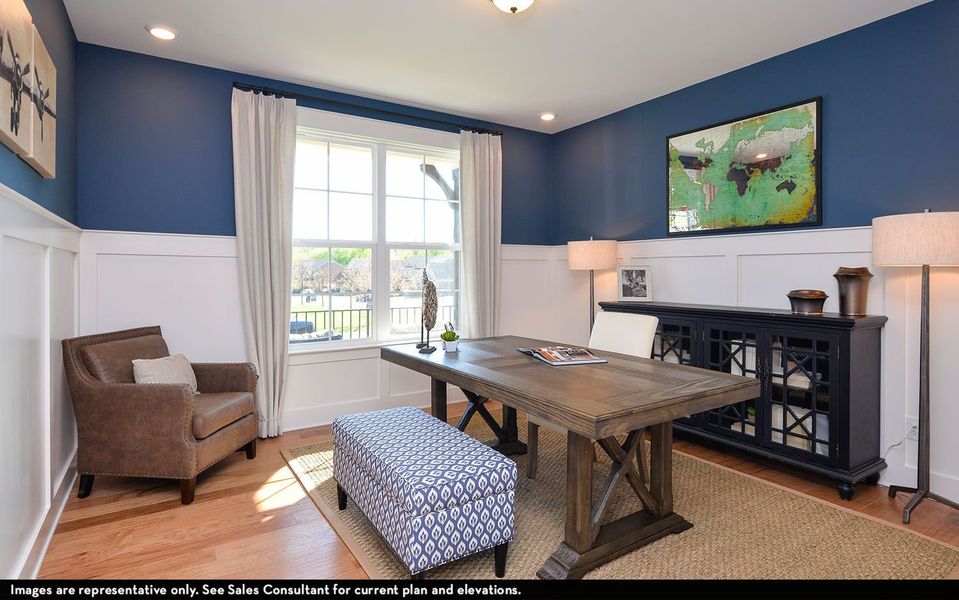 Furnished interior view inside a new home in Dorris Farm, White House (Image 5).