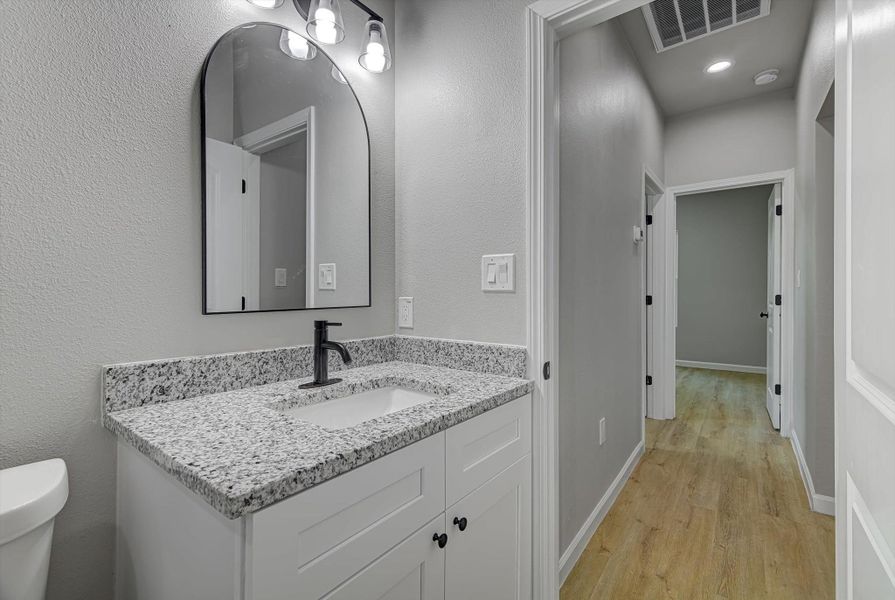 Furnished interior view inside a new home in , Beaumont (Image 6).