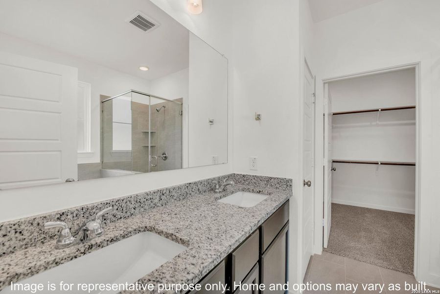 Furnished interior view inside a new home in Arroyo Ranch, Seguin (Image 3). Furnished interior view inside a new home in Arroyo Ranch, Seguin (Image 3).