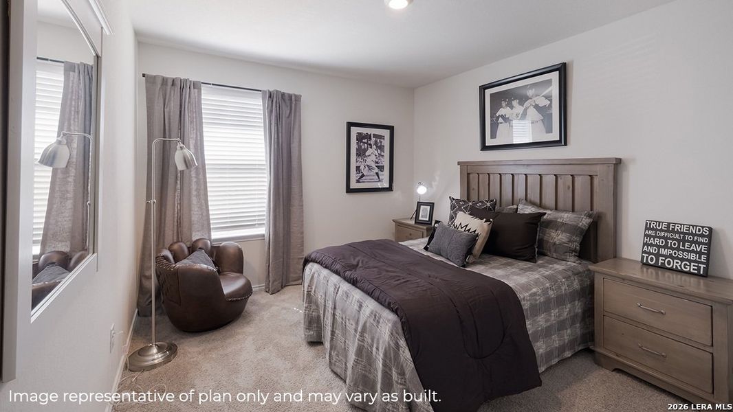 Furnished interior view inside a new home in Veranda, San Antonio (Image 16).