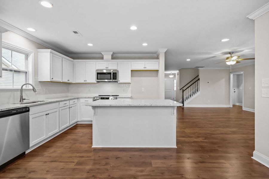 Furnished interior view inside a new home in Davenport Farms, Winterville (Image 9).