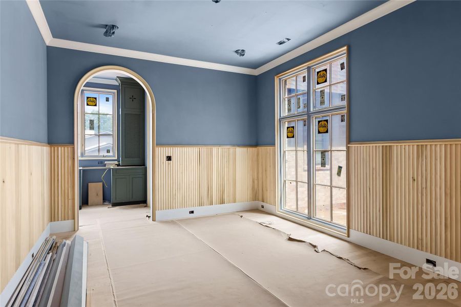 In-progress construction of a new home in , Charlotte, NC (Image 22).